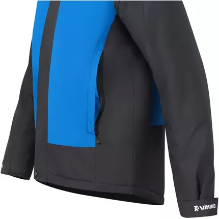 Куртка Viking Fishing Yeti L 150g 6K к:black/blue, Розмір: L, фото , изображение 4